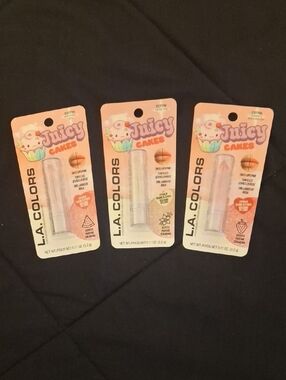 L.A. Colors Juicy Cakes Lip Tint Trio